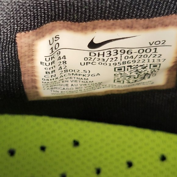 Nike Superrep Cycle 2 Mens Next Nature Black White Volt DH3396-001 Multiple Size - Picture 7 of 13